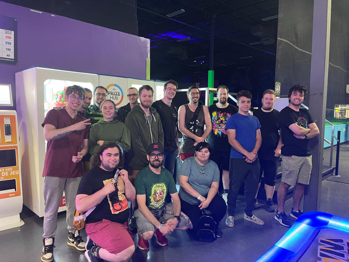 Photo d'un événement Club Saute dans une succursale iSaute.